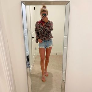 Chelsea and Violet High Neck blouse.  Size small